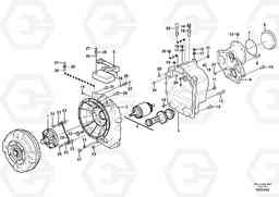 21055 Hydraulic transmission with fitting parts BL61 S/N 11459 -, Volvo Construction Equipment