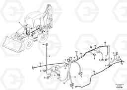 23428 Cable harness chassis BL71 S/N 16827 -, Volvo Construction Equipment
