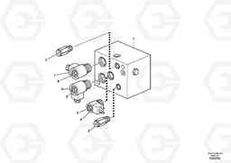10309 Control valve - Boom suspension system (BSS) L25B TYPE 175, S/N 0500 - TYPE 176, S/N 0001 -, Volvo Construction Equipment