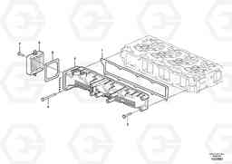 53836 Inlet manifold EC55C S/N 110001- / 120001-, Volvo Construction Equipment