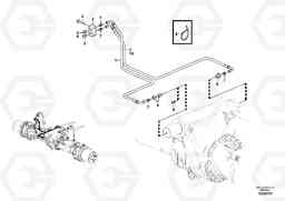 90857 Lubricating system. EW210C, Volvo Construction Equipment