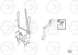 46938 Hydraulic attachment bracket digger BL61 S/N 11459 -, Volvo Construction Equipment