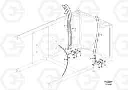 85242 Cable harnesses, cab PL4611, Volvo Construction Equipment