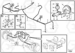 61284 Hydraulic brake system, load unit A25E, Volvo Construction Equipment