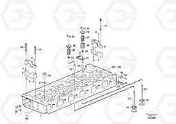 89508 Cylinder head A40E, Volvo Construction Equipment