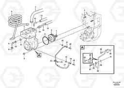 85506 Air-compressor with fitting parts A30E, Volvo Construction Equipment