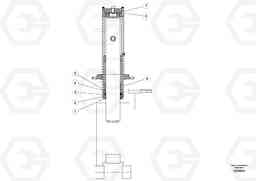 50536 Hydraulic Suspension Cylinder Seal Kit PT220RH/PT240RH, Volvo Construction Equipment