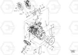 98898 Engine assembly PT220RH/PT240RH, Volvo Construction Equipment