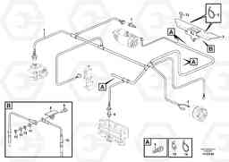 48892 Cable harness, engine L45F, Volvo Construction Equipment