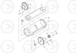 95726 Eccentric Shaft Assembly SD160DX/SD190/SD200 S/N 197386 -, Volvo Construction Equipment