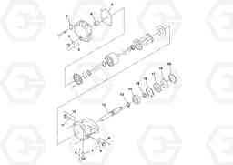 75128 Vibration Motor SD115D/SD115F S/N 23273 -, Volvo Construction Equipment