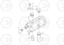 62350 Pump Assembly SD100D/100F/SD105DX/105F S/N 197389 -, Volvo Construction Equipment