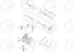 82447 Vibration Pump SD130D/DX/F S/N 600012 -, Volvo Construction Equipment