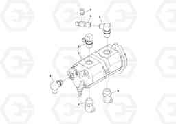 62349 Pump Assembly SD100D/100F/SD105DX/105F S/N 197389 -, Volvo Construction Equipment