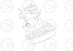 64793 Foot Pedal Assembly SD100D/100F/SD105DX/105F S/N 197389 -, Volvo Construction Equipment