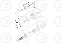 99937 Axle Drive Motor SD160DX/SD190/SD200 S/N 197386 -, Volvo Construction Equipment