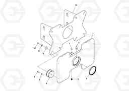 100009 Carrier Assembly SD160DX/SD190/SD200 S/N 197386 -, Volvo Construction Equipment