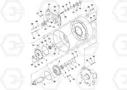 99466 Drum Assembly SD160DX/SD190/SD200 S/N 197386 -, Volvo Construction Equipment