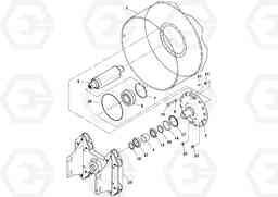 95960 Drum Assembly SD160DX/SD190/SD200 S/N 197386 -, Volvo Construction Equipment