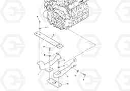 106732 Radiator/Engine Mounts Installation SD25D/SD25F S/N 197379 -, Volvo Construction Equipment