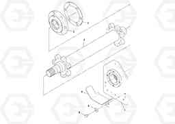 94087 Delivery Drive Shaft Assembly PF6160/PF6170, Volvo Construction Equipment