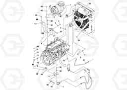 100547 Engine assembly PF6160/PF6170, Volvo Construction Equipment