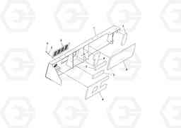 99657 Front Hood Assembly PF6160/PF6170, Volvo Construction Equipment