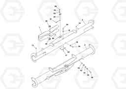92194 Truck Hitch Assembly PF6160/PF6170, Volvo Construction Equipment