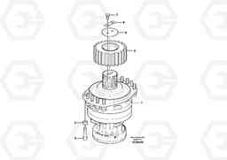 101305 Swing motor with mounting parts EW230C, Volvo Construction Equipment
