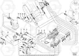 105569 Hydraulic circuit ( platform ) ECR28 TYPE 601, Volvo Construction Equipment