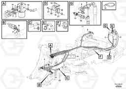 60331 Steering system, pipes and hoses L50F, Volvo Construction Equipment