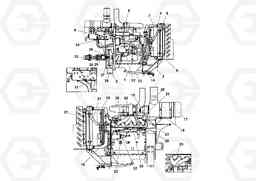51119 John Deere Engine Assembly PF161 S/N 197506 -, Volvo Construction Equipment