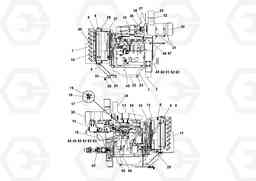 51122 John Deere Engine Assembly PF161 S/N 197506 -, Volvo Construction Equipment