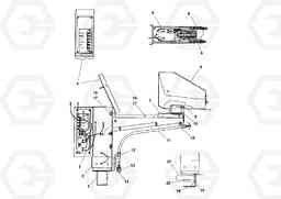 74180 Swing Control Console Assembly PF161 S/N 197506 -, Volvo Construction Equipment