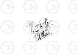 55420 Edger Plate Assembly 2.5/5B HSE, Volvo Construction Equipment