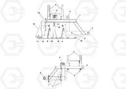 57329 Standard Mat Stop Edger Plate Assemblies WEDGE-LOCK 10 ELECTRIC, Volvo Construction Equipment