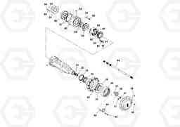 95038 Axle SD160DX/SD190/SD200 S/N 197386 -, Volvo Construction Equipment