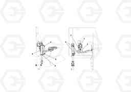 90175 Hydraulic Arrangements AGS 7.5 ATT. BLAW KONTROL II PF161, PF2181, PF4410, Volvo Construction Equipment