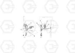87096 Hydraulic Arrangements AGS 7.5 ATT. BLAW KONTROL II PF161, PF2181, PF4410, Volvo Construction Equipment