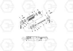 90155 Side Arm Cylinder Assembly AGS 7.5 ATT. BLAW KONTROL II PF161, PF2181, PF4410, Volvo Construction Equipment