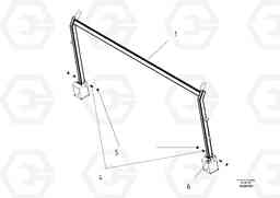 48363 Roof Support ABG5820 S/N 20975 -, Volvo Construction Equipment