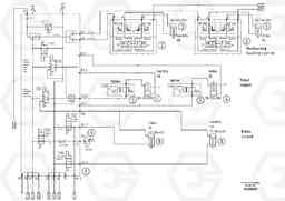 57043 Hydraulic diagram ABG6870 S/N 20735 -, Volvo Construction Equipment