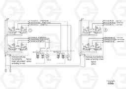 57044 Hydraulic diagram ABG6870 S/N 20735 -, Volvo Construction Equipment
