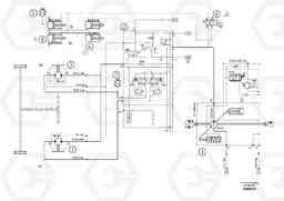 55715 Hydraulic diagram ABG5870 S/N 22058 -, Volvo Construction Equipment