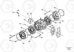 46999 Axle Assembly SD150 S/N 0815001023 -, Volvo Construction Equipment