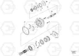 48808 Axle Drive Motor SD150 S/N 0815001023 -, Volvo Construction Equipment
