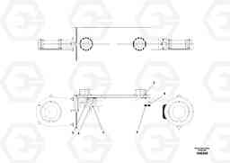 92651 Steering cylinder ABG4361 S/N 0847503050 -, Volvo Construction Equipment