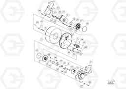 106740 Front Drum Assembly DD80 S/N 0720110086-, Volvo Construction Equipment