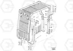 86196 Falling object guards FC2121C, Volvo Construction Equipment