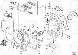 4799 Hydraulic transmission with fitting parts BL70, Volvo Construction Equipment